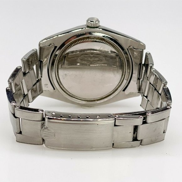 ROLEX OYSTERDATE 31MM EMERALD DIAMOND WATCH!! - Picture 3 of 5